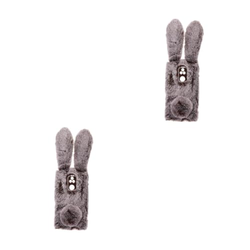Coque de téléphone gonflée au design matelassé unique, lot de 2 protections - 2