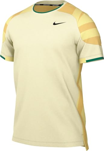 Nike M Nkct DF Slam Top MB, Coconut Milk/Soft Yellow/Black, Medium para Hombre