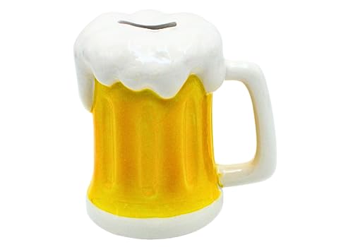 Hucha como vaso de cerveza para decorar barras de bar y salones 2
