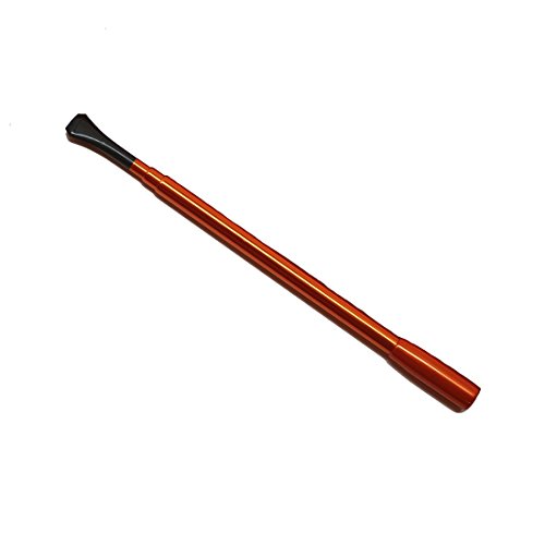 Utopiat Long Metal 8mm Functional Audrey Inspired Women Orange Cigarette Holder for Regular Size Cigarettes
