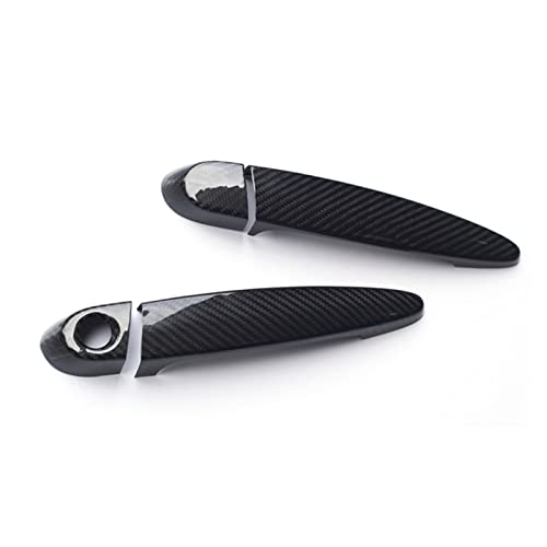 Pureuv Compatible With Bmw 3 Series E90 E92 E93 F30 F35 2005-2015 Gt F34 Real Carbon Fiber Car Exterior Door Handles Covers Stickers Car Styling (Color : All Covers-01, Size : Right Hand Drive) #TOP2