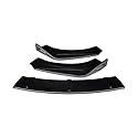 Für Peugeot 508 2011 2012 2013 2014 2015-2022 Frontspoiler-Schutzplatte Bodykit Splitter Carbon-Oberfläche Kinnschaufel(Gloss Black)