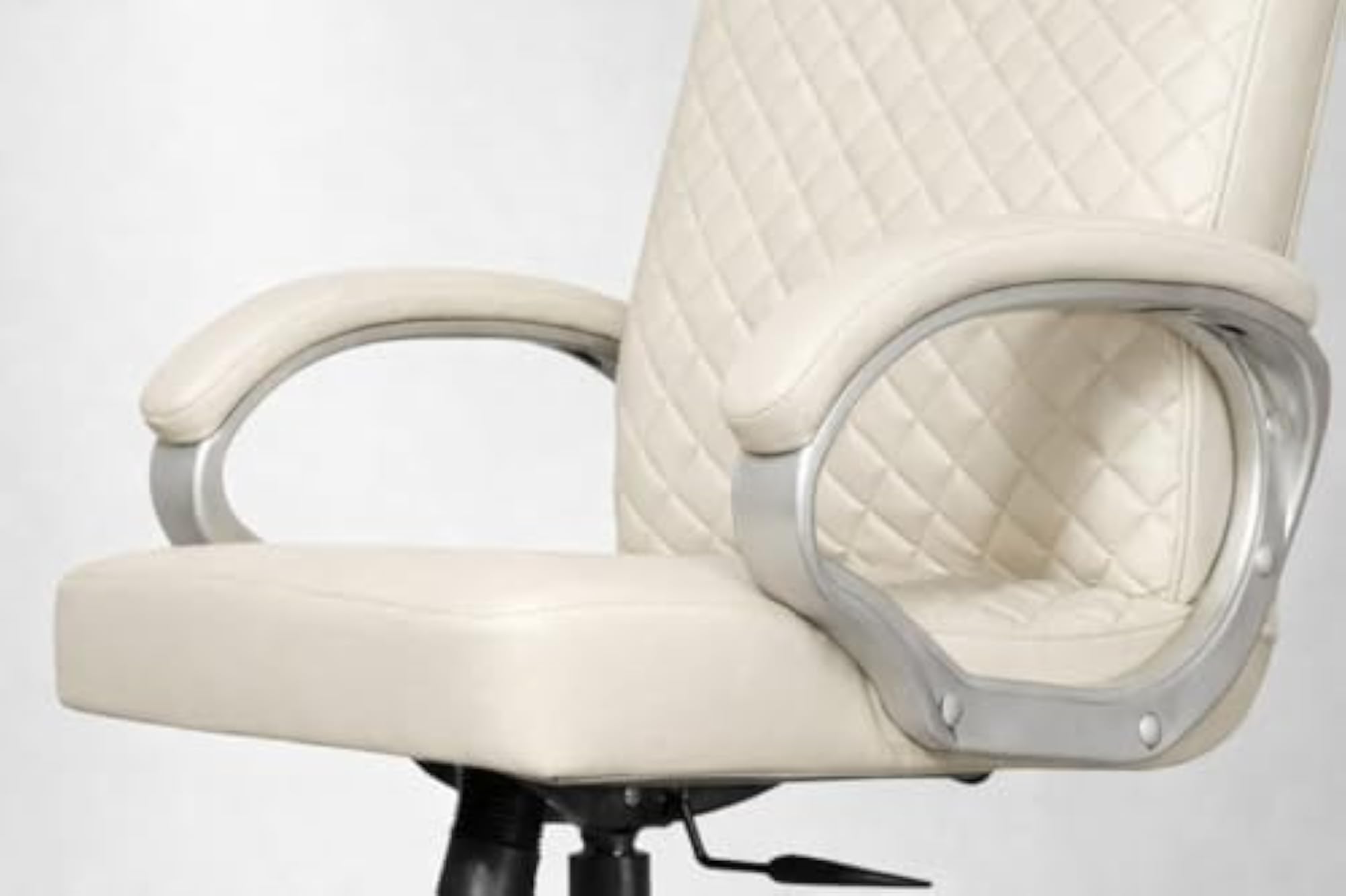 High Back Premium Executive Office Chair with Quilted PU Leather