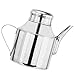 UPKOCH En Acier Inoxydable Huile Peut Vinaigre Pot Bouteille Distributeur D'huile Conteneur Burette Pot Outils de Cuisine Argent 11 Oz