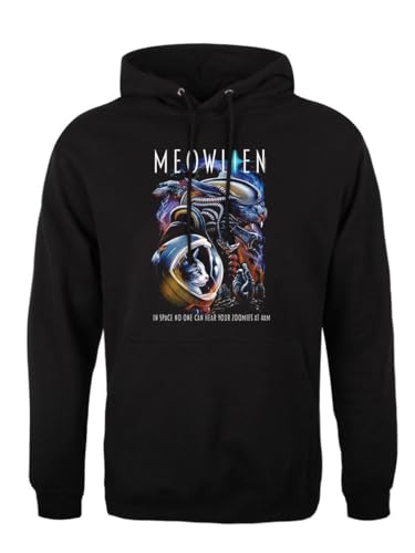 Sweat à capuche Meowlien Grindstore : le style d'horreur qui reste doux à porter