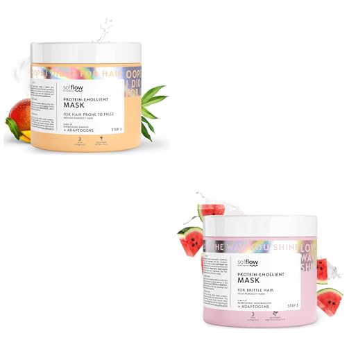 So!Flow Bundle de Mascarillas para Cabello Rizado Hidratación y Suavidad