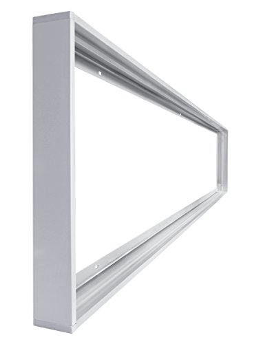 LED Panel Surface Mounting Frame Box Kit for Ceiling Panel 1200 x 600 White Body