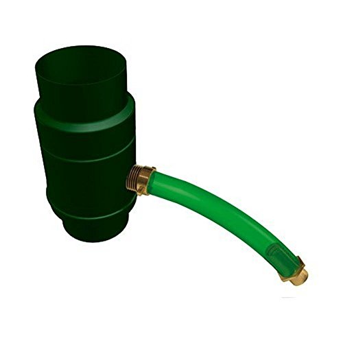 Preisvergleich Produktbild PREFA Regenwassersammler DN100 mit Schlauch Moosgrün