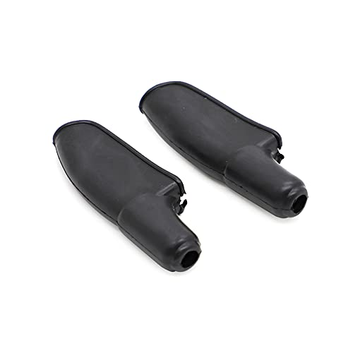 NONROT Cubiertas de Palanca de Freno de Embrague de Goma for H-on-da CR125R CR250R CR450R CR480R XR80 XR80R XR100 XR100R CRF80F Cubierta de Manillar