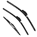3 Pack Windshield Wiper Blades Compatible With 2016-2021 Hyundai Tucson / 2007-2012 Mazda CX7 CX-7 Front Rear Windshield Wiper Blade Set for My Car - 26