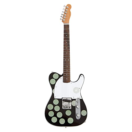 Syd Barrett Réplique de guitare miniature – Cadeaux musicaux – Fait à la main – Échelle 1/4 – Comprend une boîte de… - Les Beatles, Paul McCartney, John Lennon, RIngo Starr, George Harrison Syd Barrett Réplique de guitare miniature – Cadeaux musicaux – Fait à la main – Échelle 1/4 – Comprend une boîte de… – Image 3