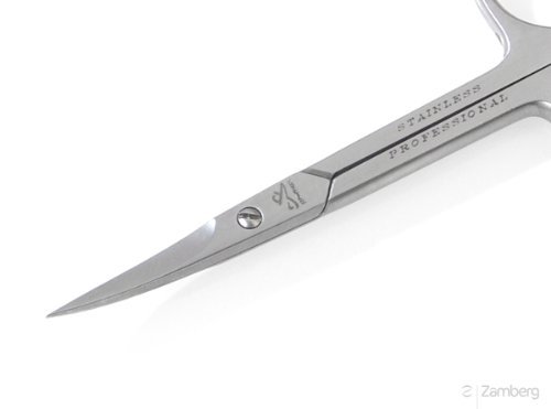 Stainless Steel Cuticle Scissors by Premax. Made in Italy - Thumbnail 3