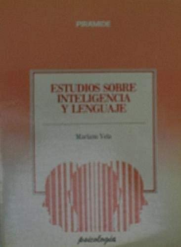 Portada de Estudios sobre inteligencia y lenguaje