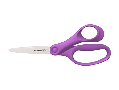 Fiskars Schülerschere, Schere für Kinder ab 12 Jahren, Rechtshändig