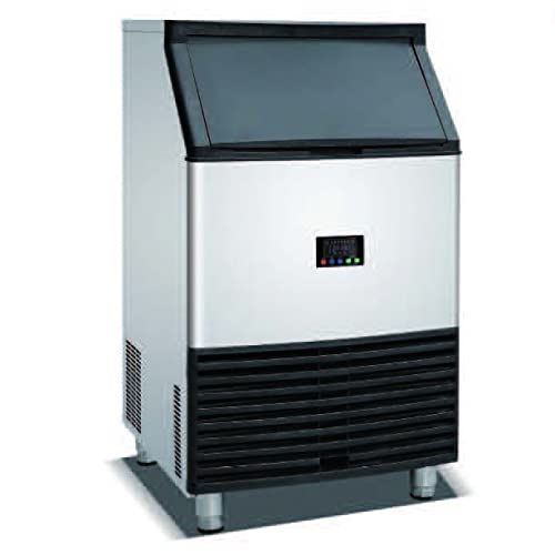 Commercial Ice Maker Machine Moon ice - 209 LBS/24H with 99 Pounds Storage Bin Capacity - 110V Auto Ice Maker Water Filter & Scoop Included Ice Maker for Home, Restaurants, Business, Bars