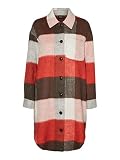 pimenton de la vera dulce precio  VERO MODA VMANTONIA Long Wool Coat GA, Pimiento/Melange, L