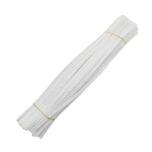 KQHOMEI �J���[���[�� DIY����L�b�g ��100�{ �˂���_ ��|���[�� DIY����f�� �o�����^�C���f�[ �N���t�g���[�� ��̓� �L�O�� �ԃZ�b�g �������蕨 ����n���̓M�t�g �z���� �a���� (�z���C�g)