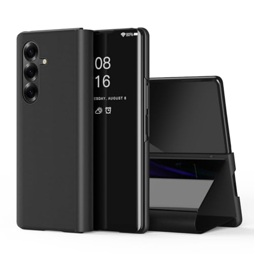 Étui rigide Galaxy Z Fold 7 évite les bris d'écran avec sa béquille noire