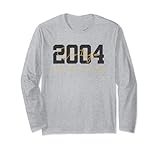 20th birthday vintage 20 year old est 2004 limitededition maglia a manica