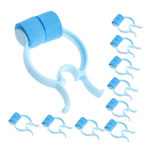 Milisten 5pezzi Clip per Naso per Respirare Fermaglio Nasale in Schiuma di Plastica per Emorragia Nasale Clip per Alleviare Dolore Tappi per Sanguinamento per Correggere Naso Adatto Tutte l