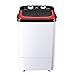 LXLH Piccola Lavatrice 3 kg Piccola Lavatrice a Un Fusto, Mini Lavatrice per Uso Domestico, Lavatrice a Rilascio di Liquido, Lavatrice semiautomatica, Lavatrice ad Alta capacità 4,5 kg Piccolo WA