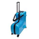 Athzuunn Kids Ride-on Luggage with Spinner Wheels Suitcase,Travel Rolling Luggage with Wheels Carry Trolley Luggage, Waterproof Unisex Boys Girls Travel Suitcase With Lock