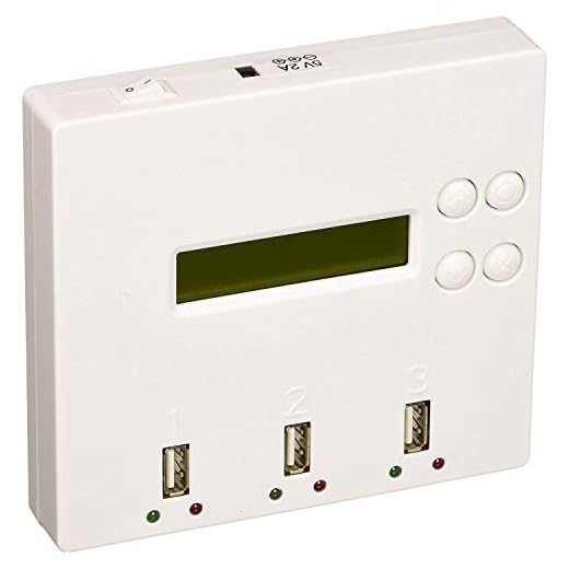 BestDuplicator - 1 to 2 Target USB 2.0 Flash Drive Mini 2 Copy Portable USB Duplicator and Tester