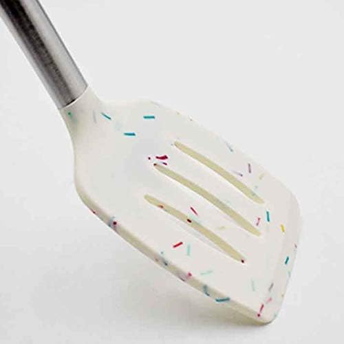 Silicone Kitchen Tools Set Cooking Tools Utensils Set Spatula Shovel Soup Spoon with Stainless Steel Handle Special Heat-Resistant Design