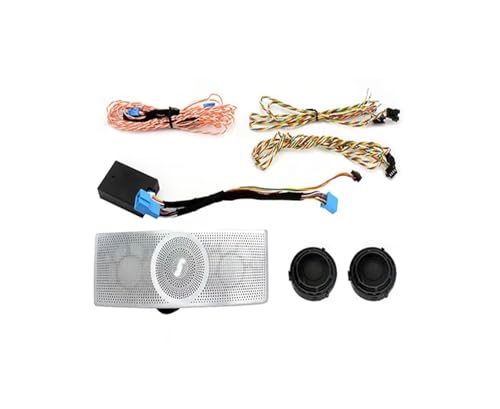 64 Color Colorful Luminous Glasses Case Compatible with Mercedes Benz GLC Class W253 2016 2017 2018 2019 2020 2021