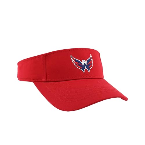 Image of ZHATS NHL Unisex-Adult NHL Officially Licensed Visor Drill Icon Team Color