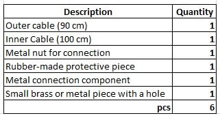 MOTOMASTER Cross-Motorrad-Gaszug-Reparatur-Kit (M5) kompatibel mit Universal/Honda/Yamaha/BMW/Kawasaki/Indian/Suzuki/Ducati/Victory/Triumph/KTM/Aprilia