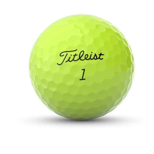 Titleist 2023 Pro V1 Yellow Alignxl Golf Balls #TOP3