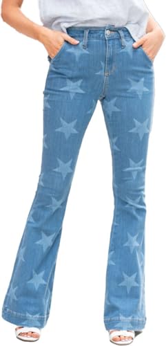 Miss Me - Womens High Rise Big Star Flare Jeans