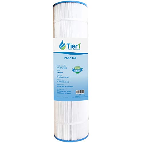 Tier1 Pool & Spa Filter Cartridge | Replacement for Pentair Clean & Clear Plus 420, 178584, Unicel C-7471, FC-1977, Pleatco PCC105 and More | 105 sq ft Pleated Fabric Filter Media