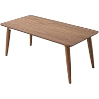 Amazon.co.jp: エムール 天然木突板 折りたたみテーブル 幅105cm