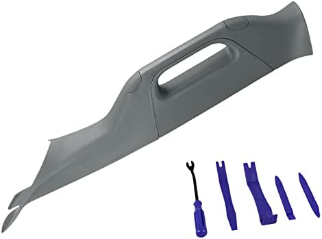 Jiacheng A Pillar Grab Handle, Interior Trim Handle Left Driver Side Compatible with 2011-2016 Ford F250 F350 Replace BC3Z-2503599-AC (Gray)