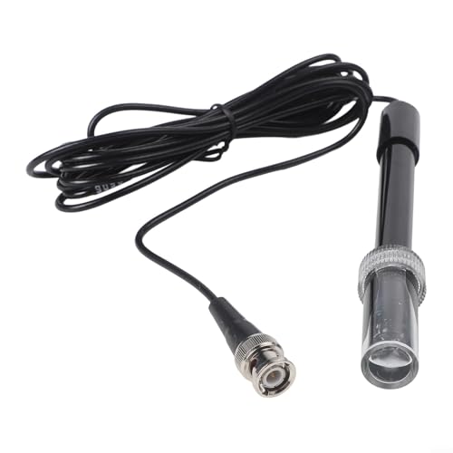 PH Replacement Electrode Probe With BNC Q9 Connector For PH Meters And Controllers, 0.15m Cable For Aquarium, Laboratory, And Wastewater Testing(2.95m)