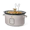 B- Slow Cooker with Touch-Activated Display, Programmable Digital Controls, Removable Non-Stick Pot, Keep Warm Function (Porcini Taupe, 4 Quarts) #2