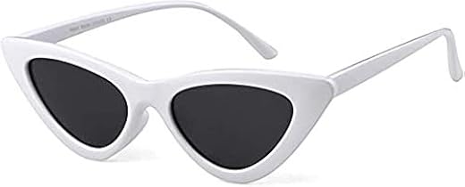 Jubilant Retro Vintage Narrow Cat Eye Sunglasses for Women Clout Goggles