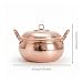 Imagen de PETSOLA Olla Olla Cobre Incluye Tapa Martillada Olla Cobre Tradicional para Cocineros