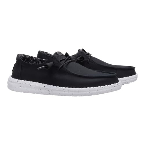Image of HEYDUDE Women's Wendy Stretch Canvas Slip On Shoes | Easy On Loafer