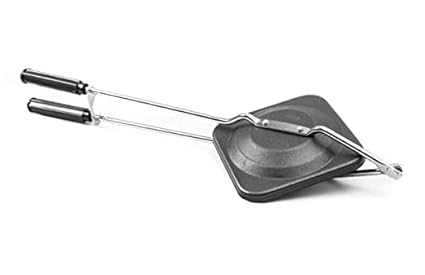 SUNDRY Eco Series Non Stick Gas Toaster/Sandwich Maker with Non-Stick Cookware, 1 Piece, Black.(Gas Compatible)