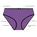 Buyless Fashion Girls Underwear - Panties for Girls - Soft Cotton w/Colored Trim, Little Toddler - Teen Size Briefs (6 Pack) - BW16-GA-13-14