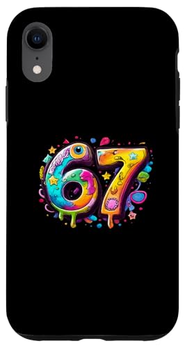 �C���^�[�l�b�g �g�����h 67�A�ԍ� 67 �X�}�z�P�[�X iPhone XR �p