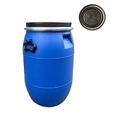 SKFHWIK Lebensmittelechtes Kunststofffass for Wasser, Gärung und Notvorrat