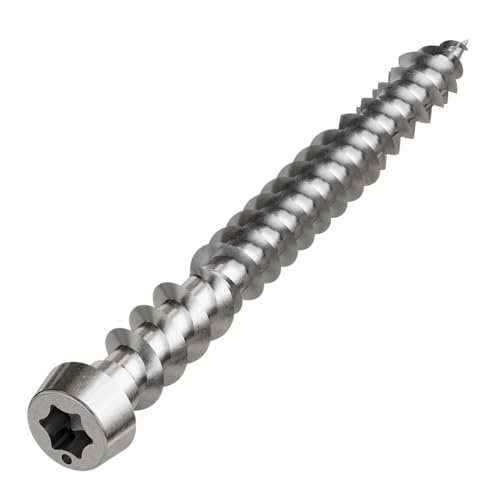 Simpson Strong-Tie DCU2C316 Tornillo DCU Composite — #10 x 2.75 in. T20, Tipo 316 (70 piezas) miniatura 4