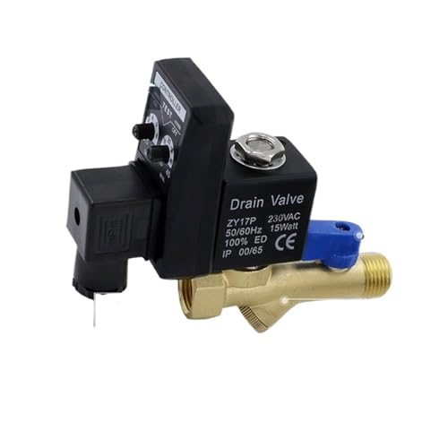 Válvula de drenaje electrónico para compresor AC 220V de media pulgada 4