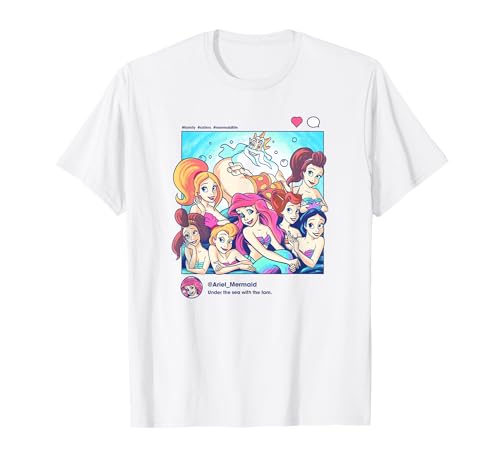 T-Shirt Disney Ariel La Petite Sirène Idéal pour Vos Looks d'Été