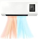 EpiCooler Wall Mount Fan With Remote Control, Air Conditioning System, Reversible Split Wall Mount Air Conditioner, Air Conditioner Without Outdoor Unit for Home, Bedroom, Living Room