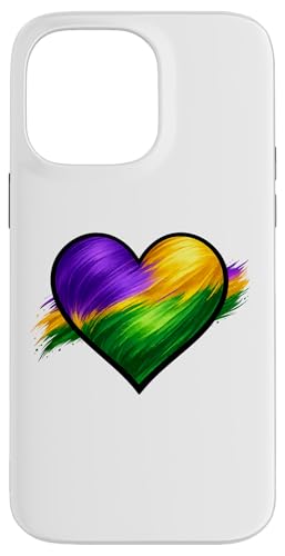 Mardi Gras �n�[�g�V���c �p�[�v�� �O���[�� �S�[���h �y�C���g �X�g���[�N�f�U�C�� �X�}�z�P�[�X iPhone 14 Pro Max �p